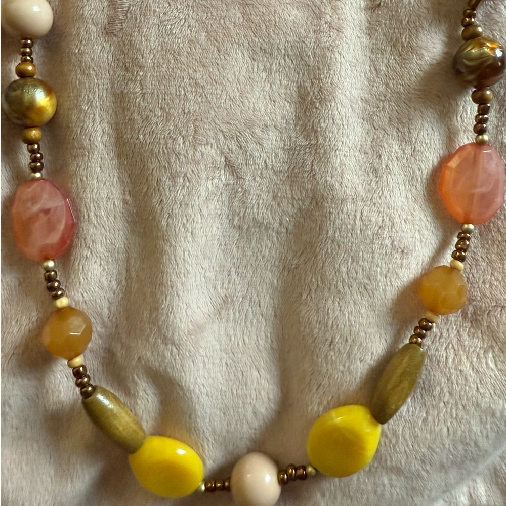 Multicolor Beaded Necklace